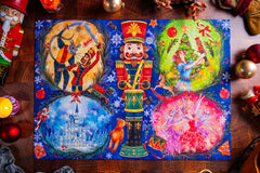 Mosaic Puzzles The Nutcracker box artwork showcased for gifting and display