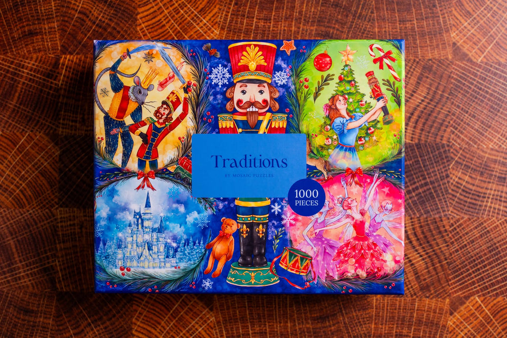 Mosaic Puzzles satisfying snap interlock emphasizes sturdy pieces you can rely on