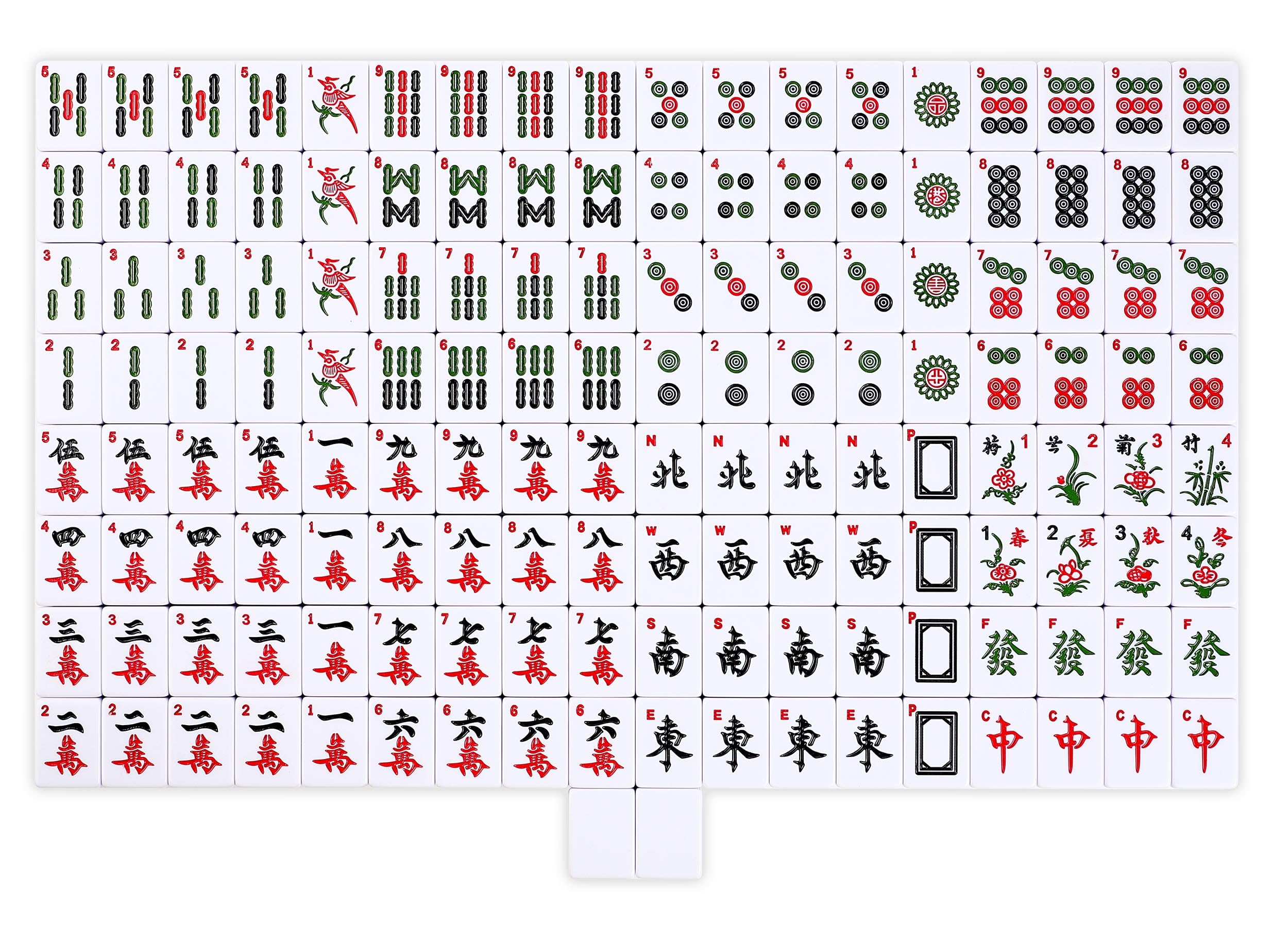 Colorful chips included for scoring with the Mose Cafolo set