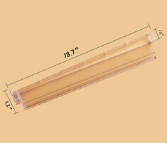 Mose Cafolo transparent rack-pusher close-up enhances control