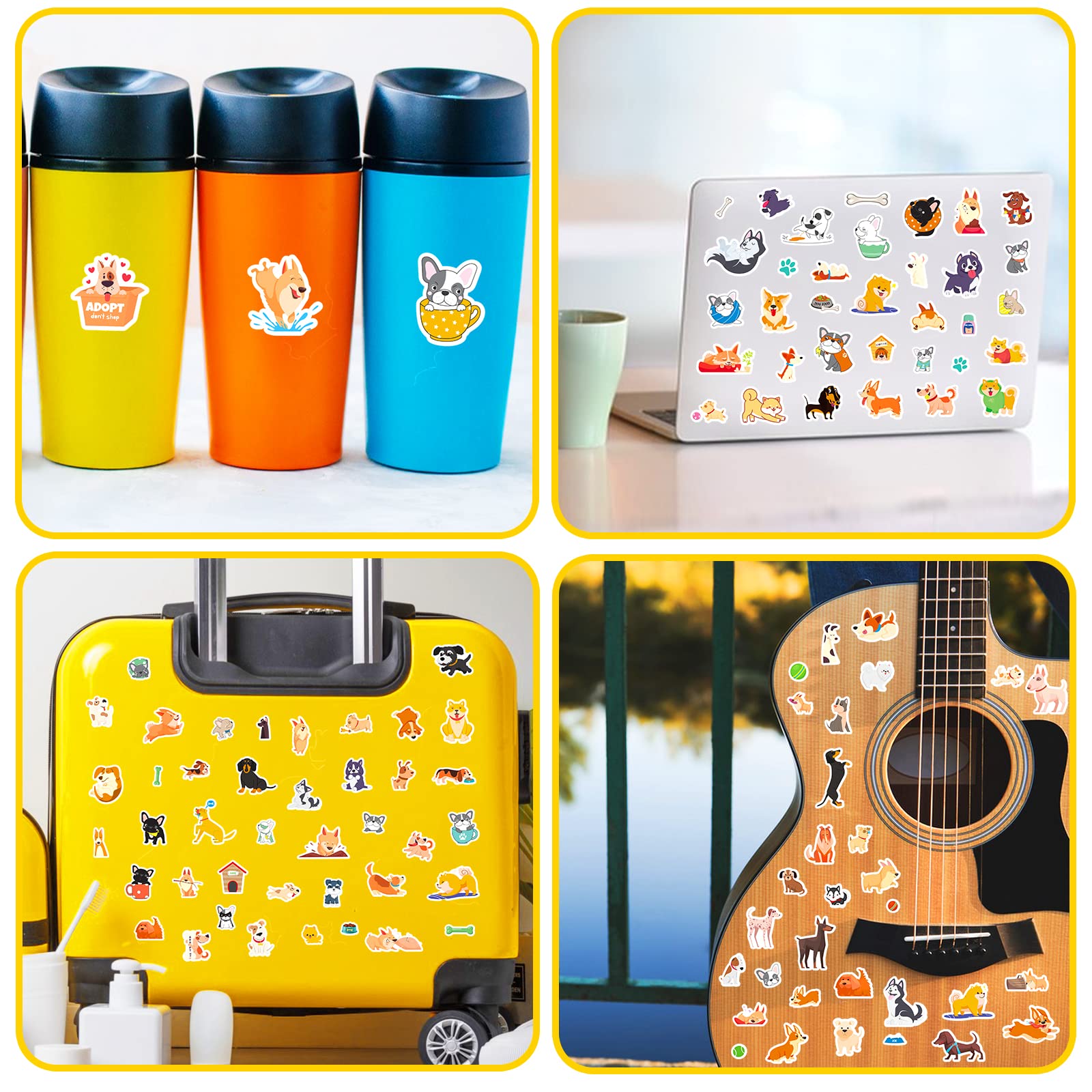 MoShining dog stickers party favors add color to goodie bags.