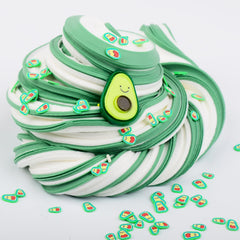 MOSHRERUHUA jelly cube crunch slime offers satisfying texture.