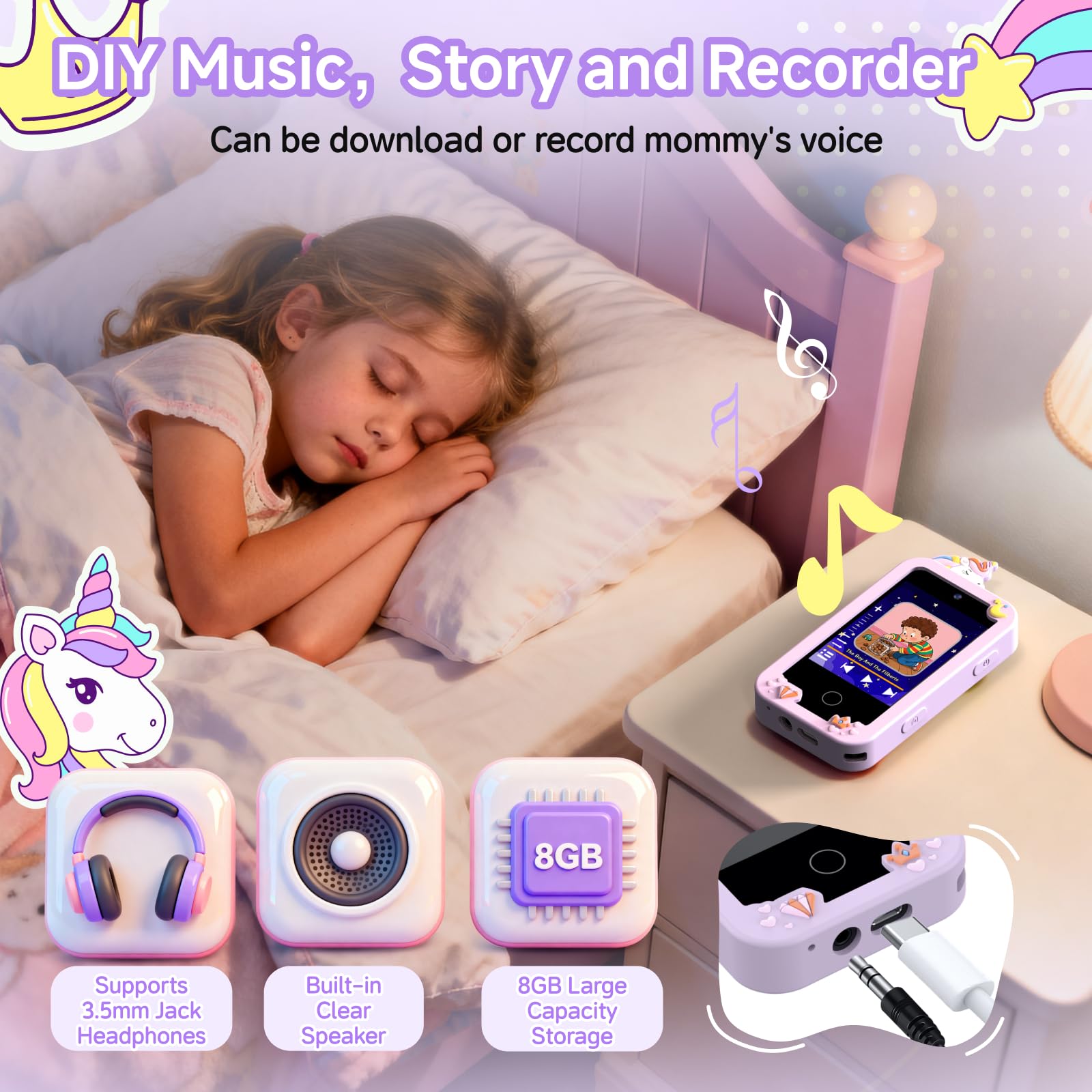 MOTCTQVD kids phone no internet design encourages offline imagination
