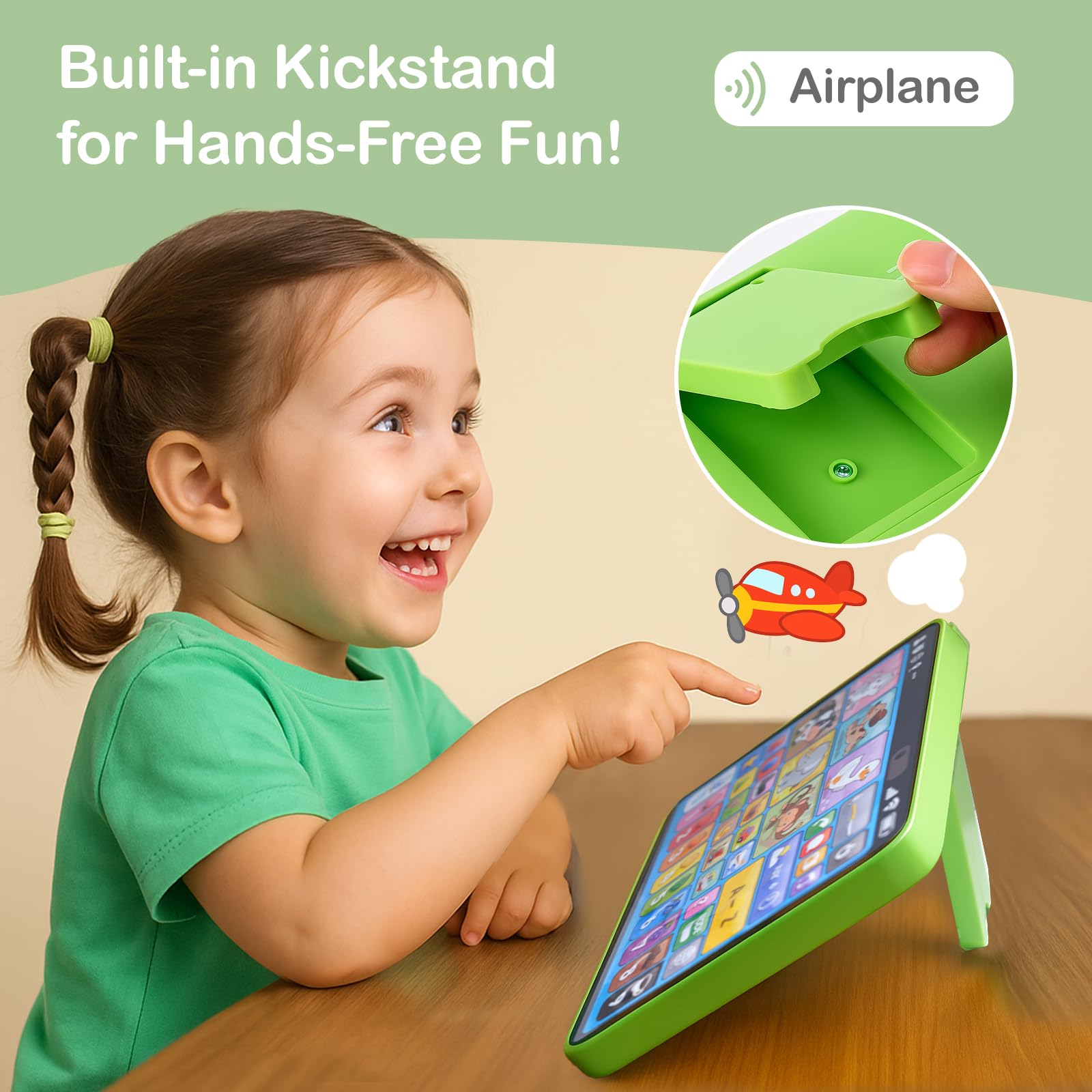 Motiilanco learning tablet — multilingual phrases boost bilingual practice.