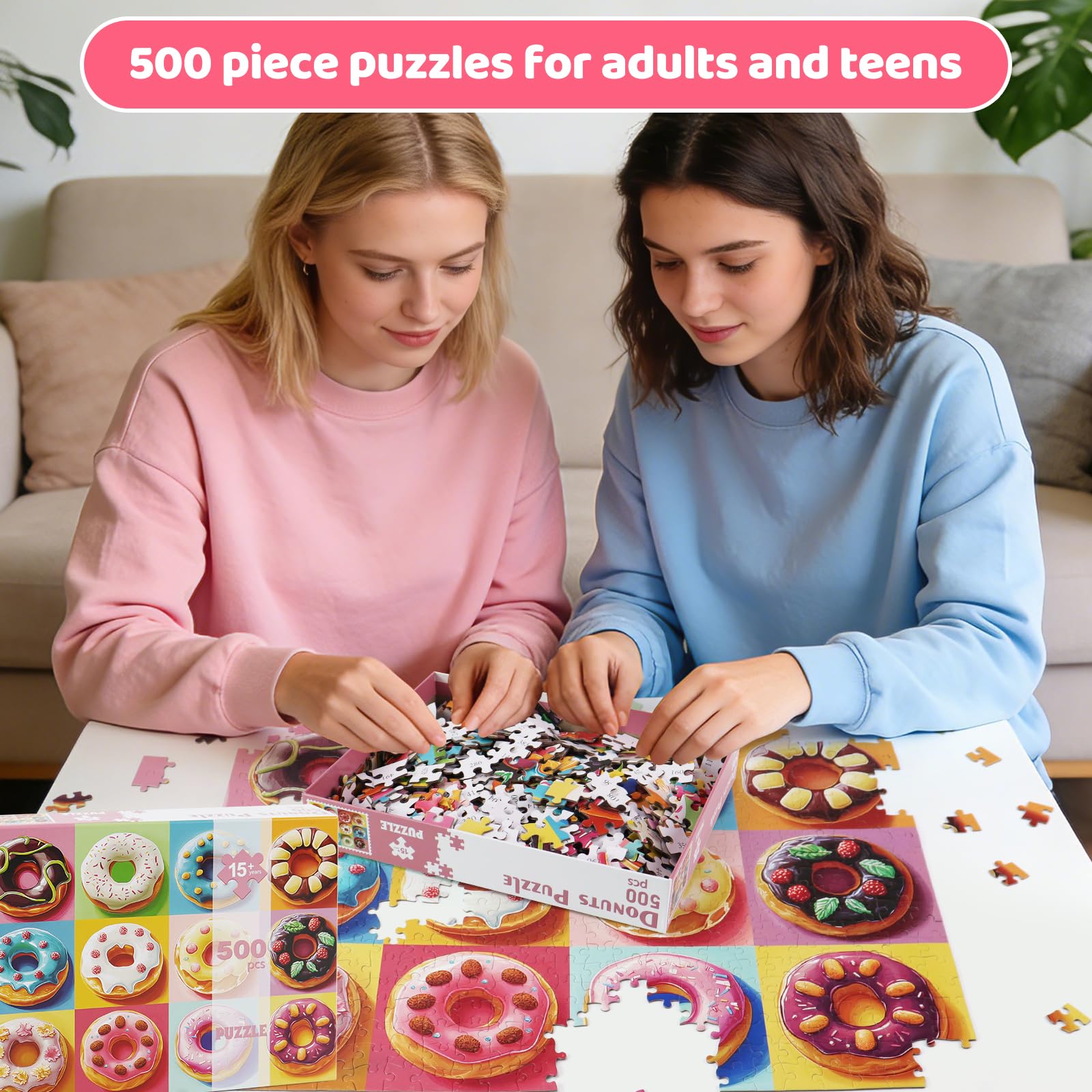 Motiloo storage box keeps puzzles organized for gifting or family play.