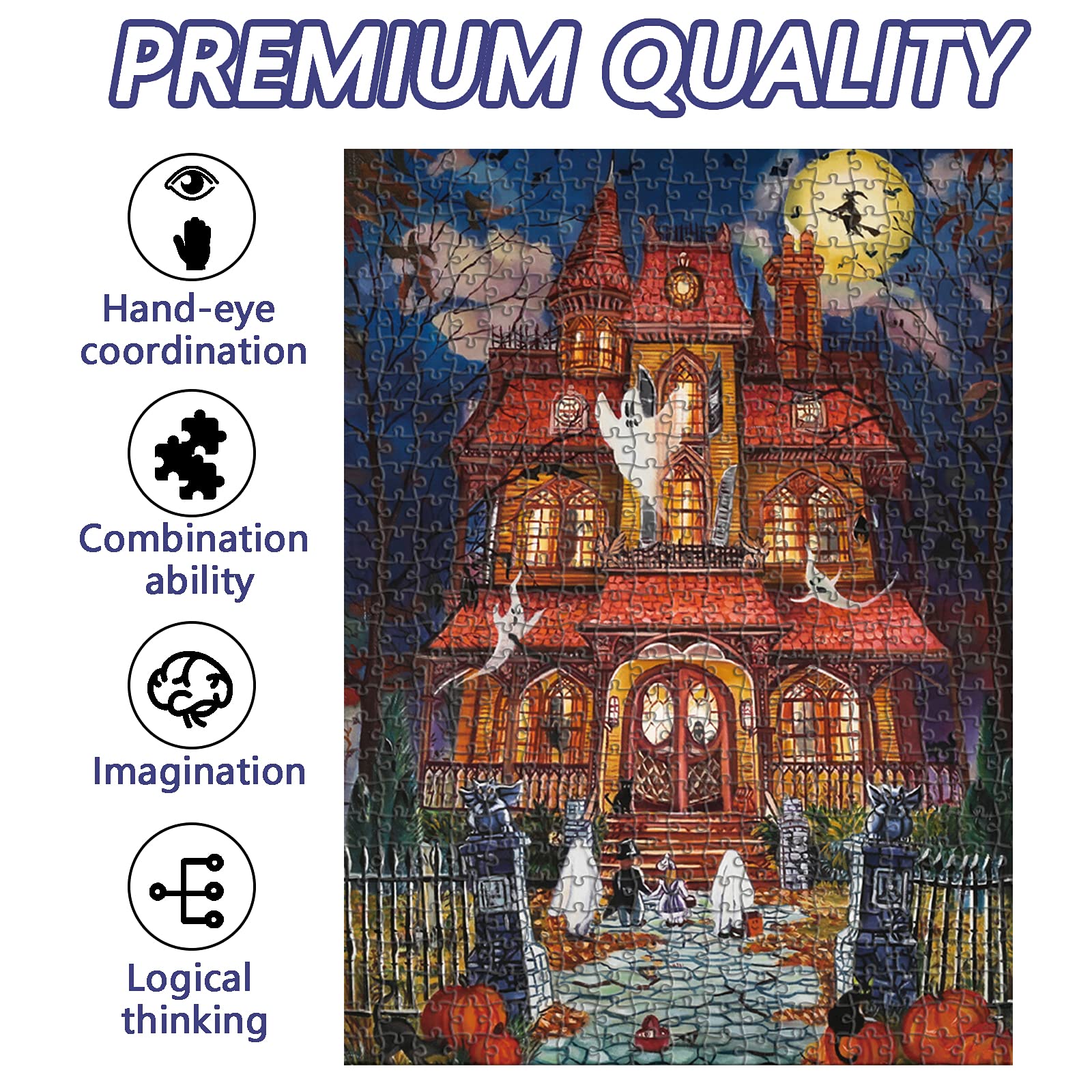 Motiloo Fright Night poster-inside view assists solving