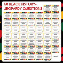 MotiMind Black History Scorecards for scoring and friendly competition.