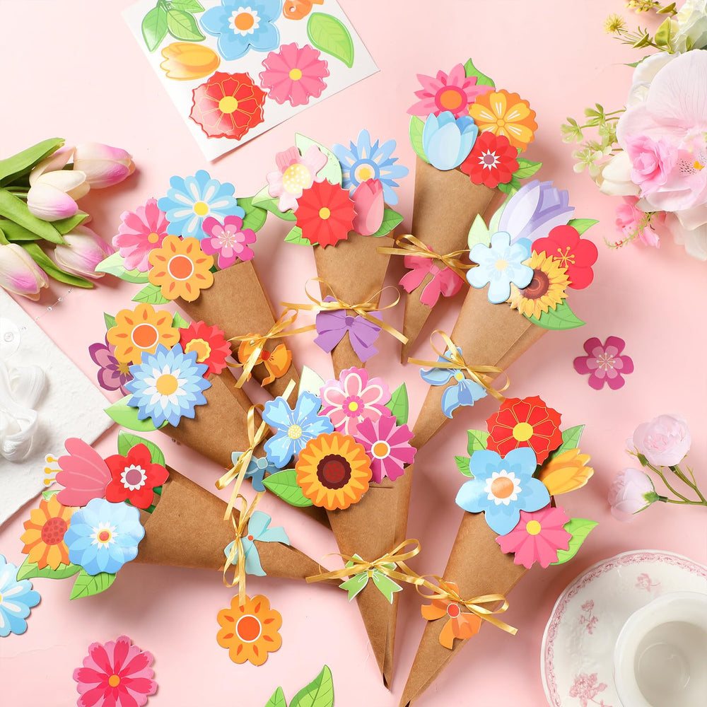 Motipuns kraft papers for elegant bouquet wrapping and presentation.
