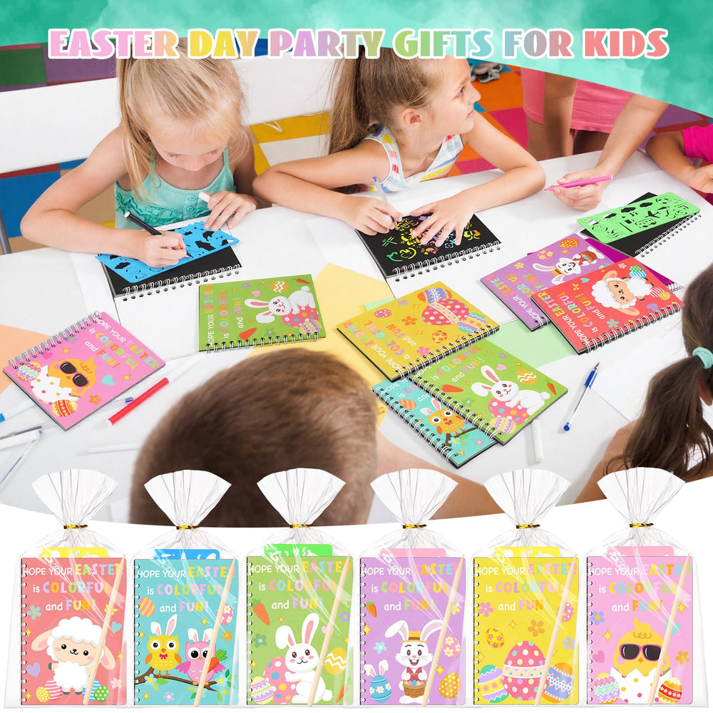 Motipuns Easter theme design inspires playful learning scenes.