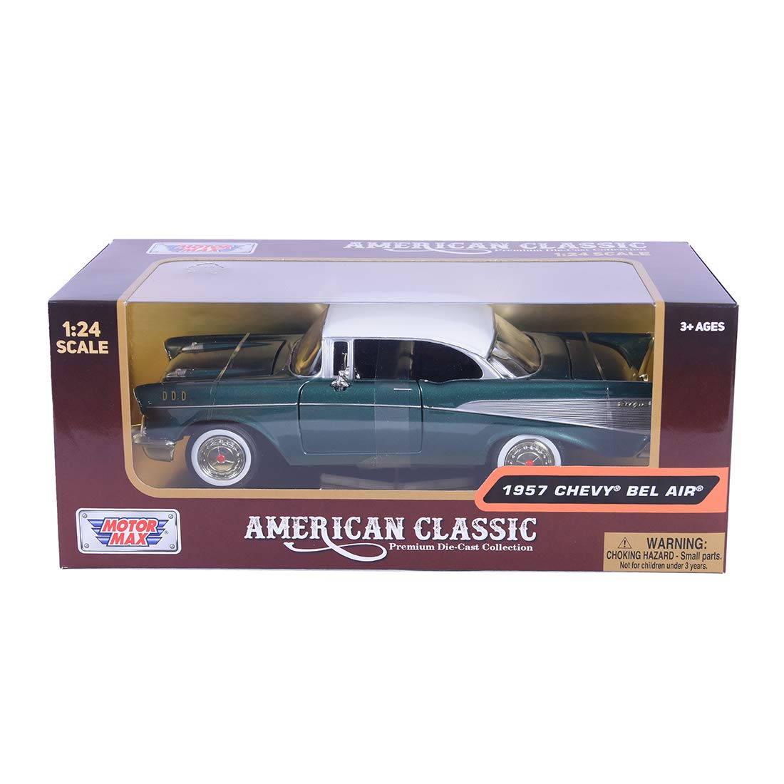 Motormax 1:24 Bel Air colors may vary in packaging.