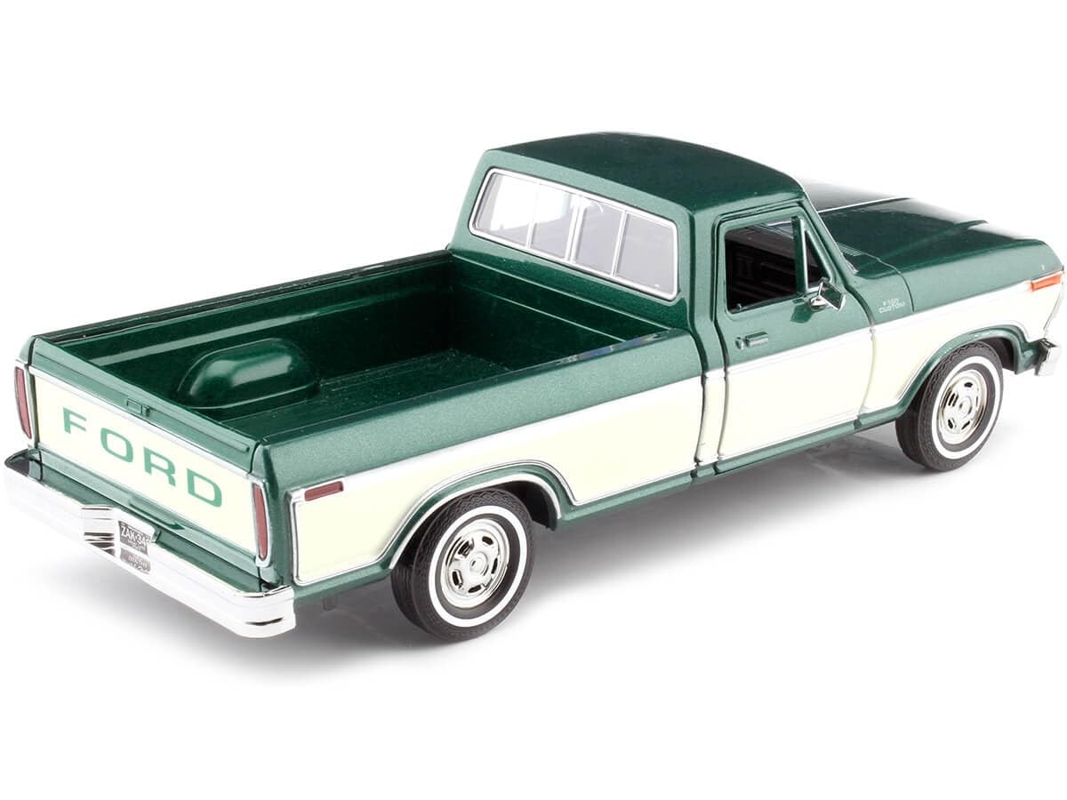 Rear-detail highlighting taillights and bumper on the F-150 model.