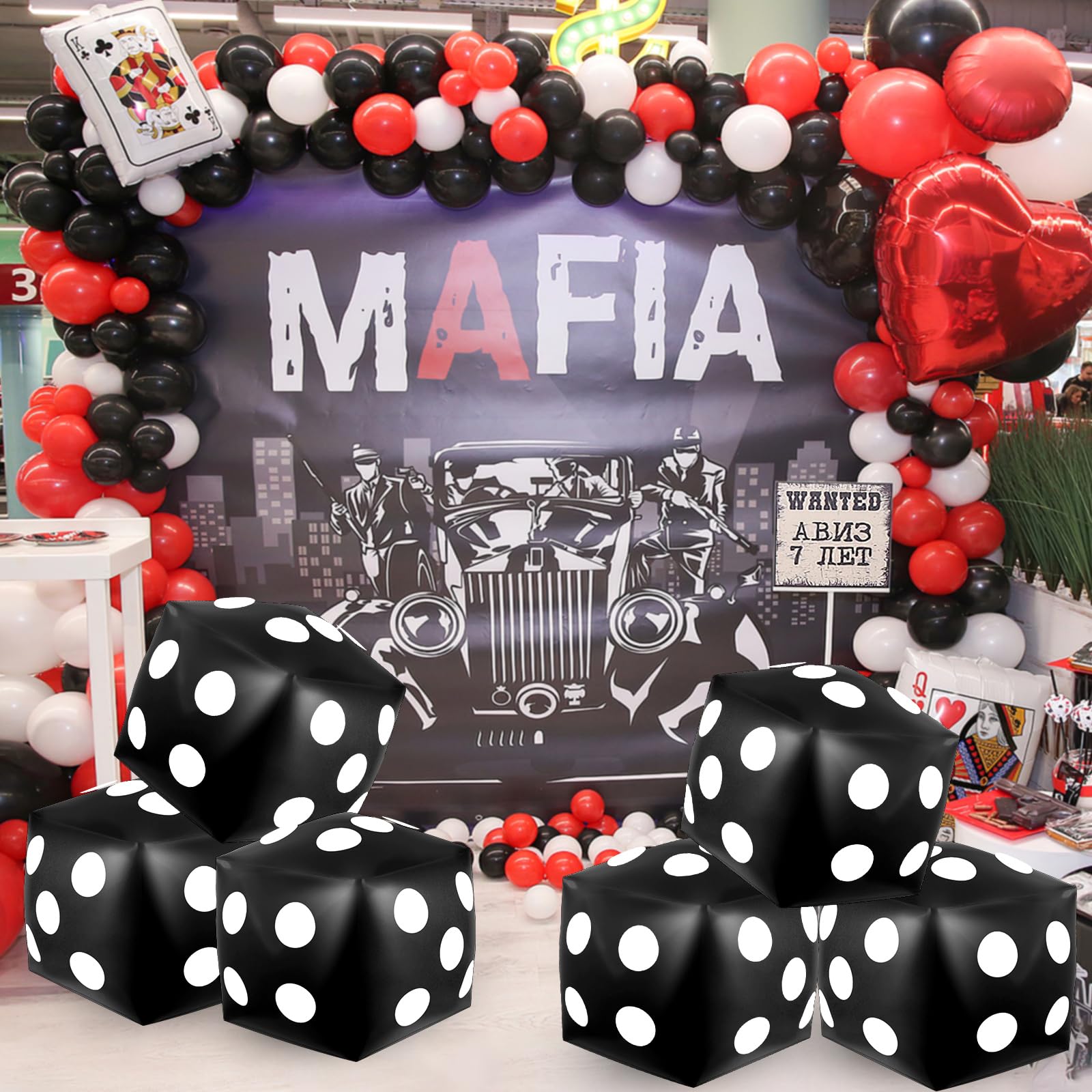 Mototo deflated dice storage for easy transport and reuse.