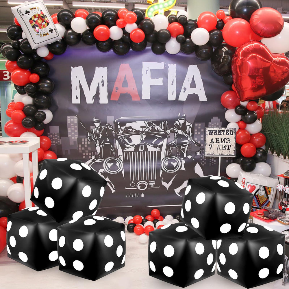 Mototo deflated dice storage for easy transport and reuse.