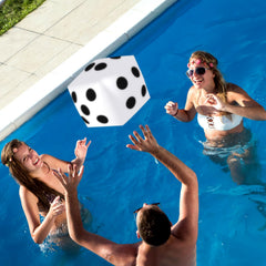 Mototo large white dice set for indoor games and celebrations