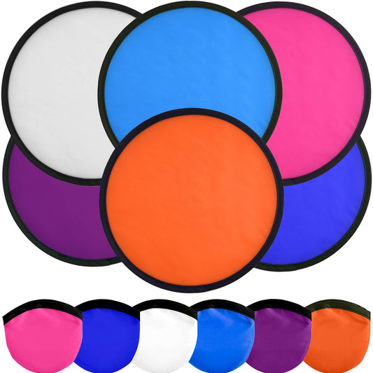 Mototo six-color flying discs highlight vibrant variety for group play.