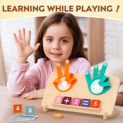 MOTREE bright counting pieces invite curious toddlers to explore math.