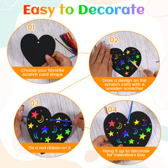 Motthjcw rainbow ribbons for hanging and decorating crafts