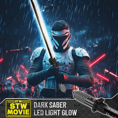 Mould King 10138 LED blade lights up for dramatic night duels.