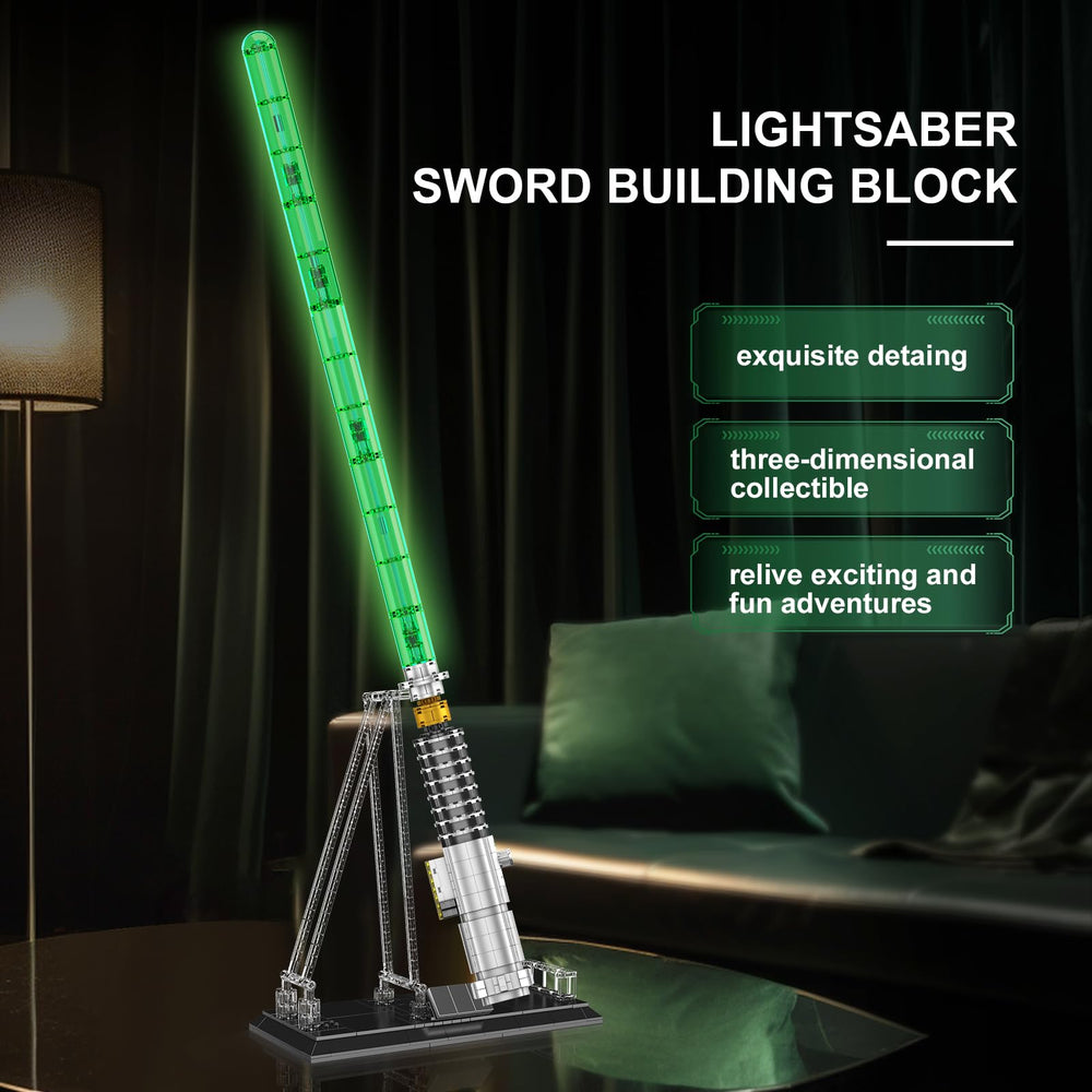 Mould King 10140 includes bracket and nameplate for collectible setups.