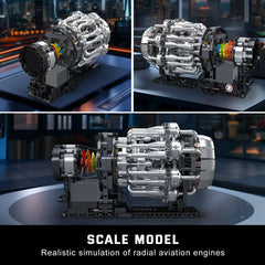 Mould King 10216 turbojet model on display inspires collection and STEM projects.