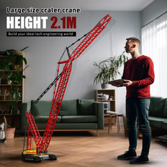 Mould King LR13000 ABS carbon fiber parts ensure durability.