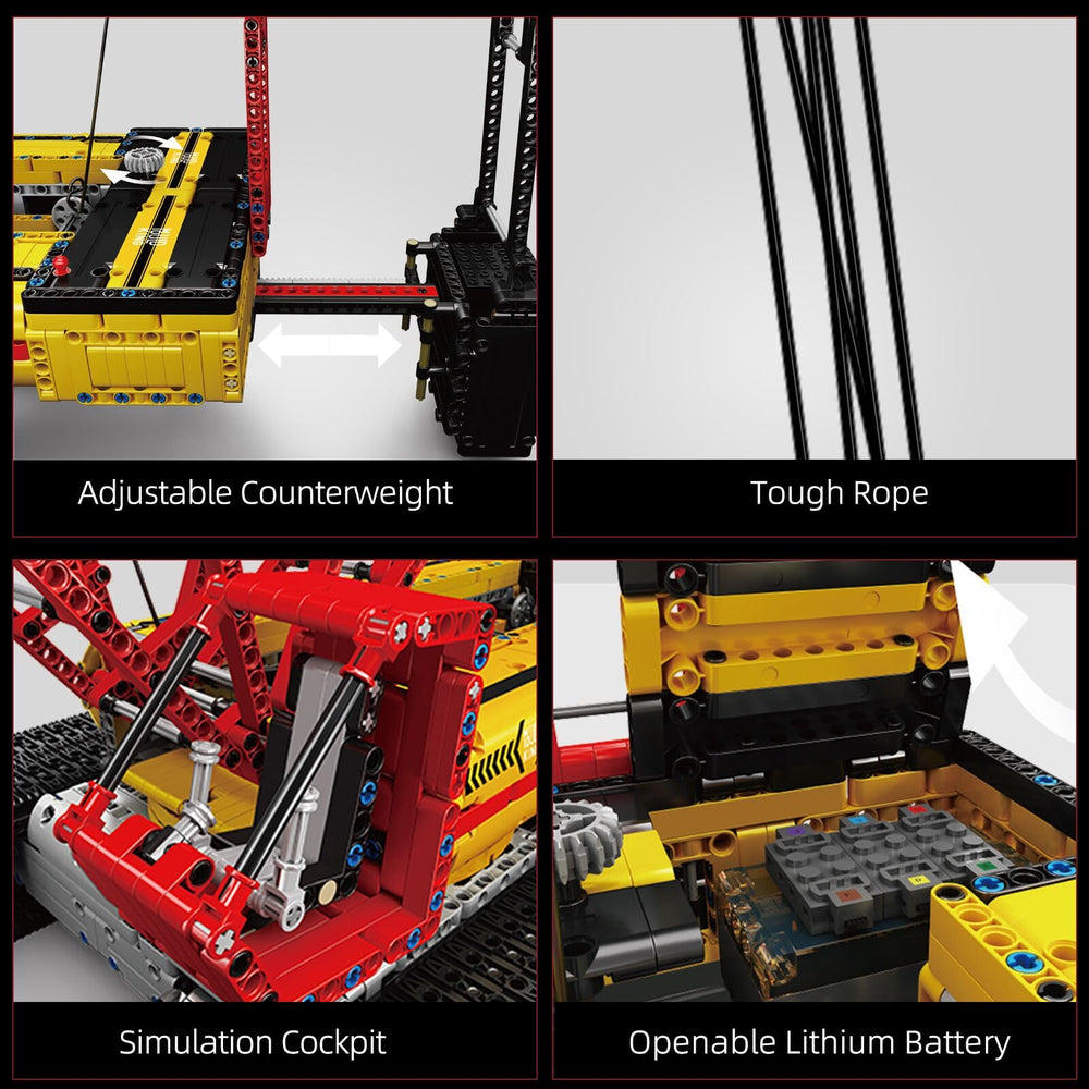 Mould King LR13000 assembly instructions guide a smooth build.