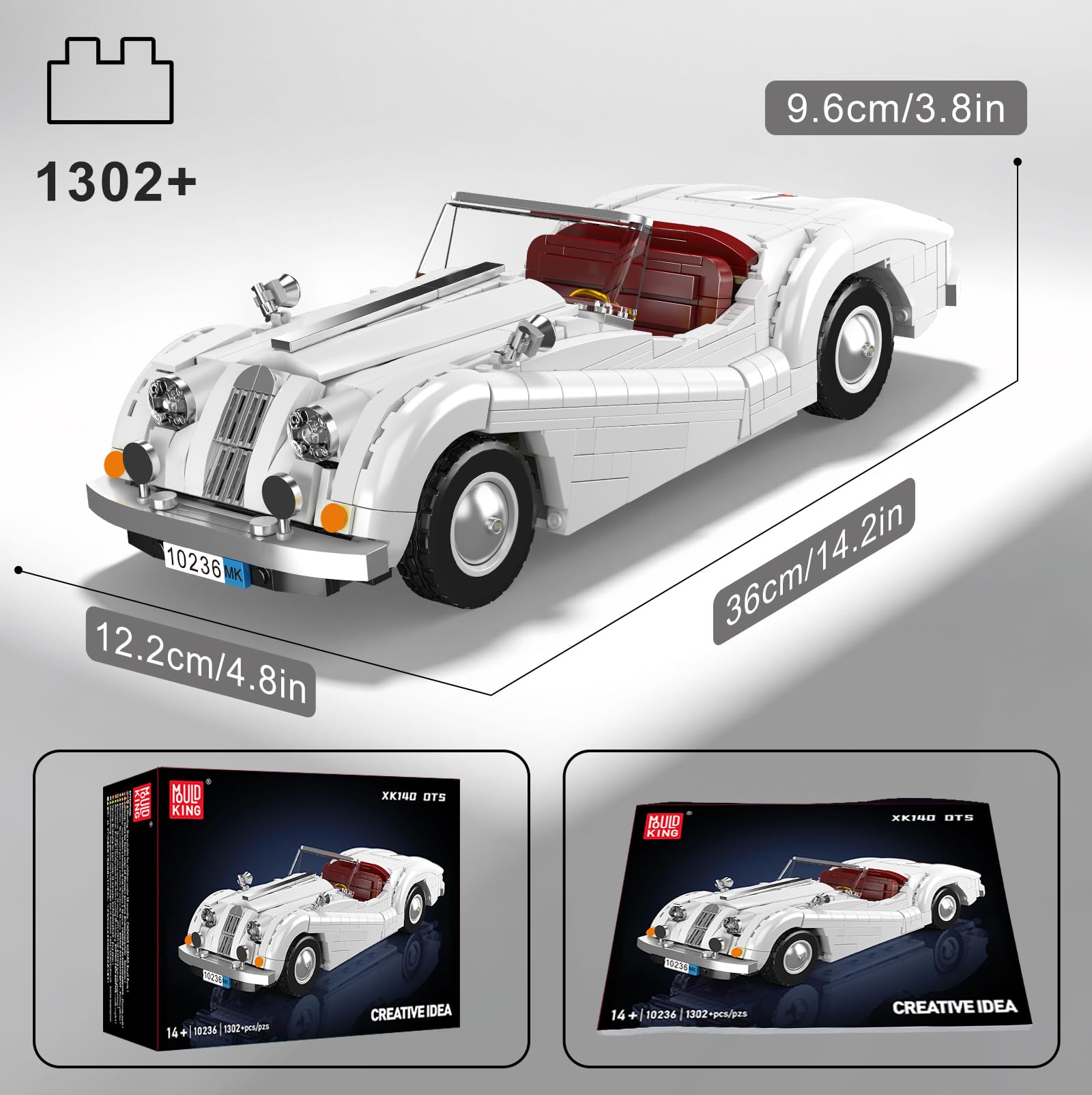 Premium display piece for office or home shelves.
