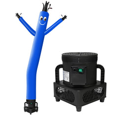 MOUNTO 6ft fly puppet dancer blue ready for setup and promotions.