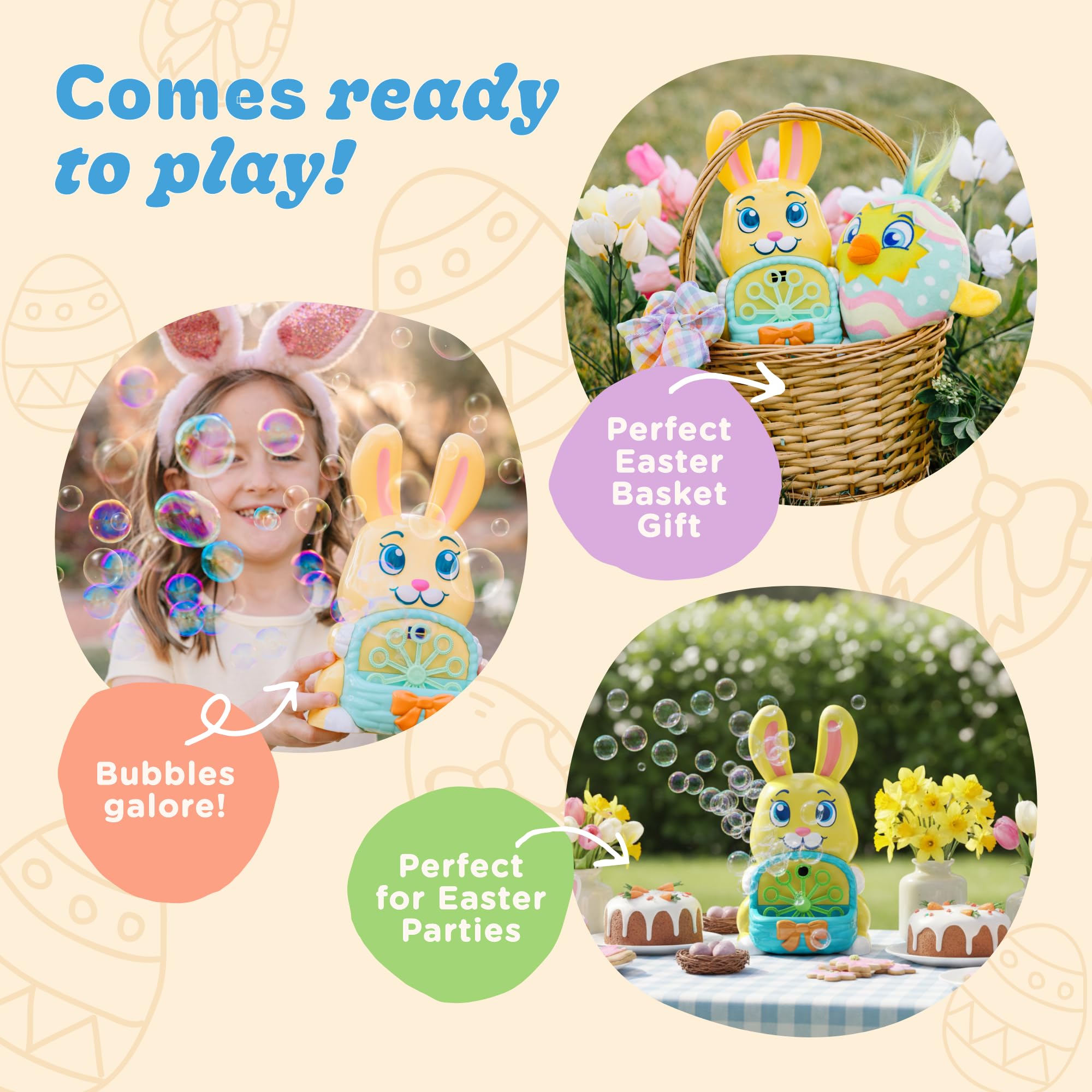 Durable Move2Play bunny design ready for lasting play sessions
