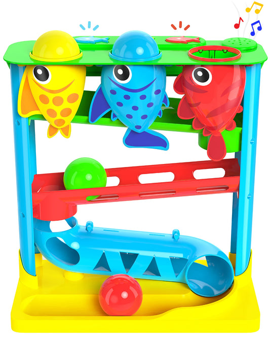 Move2Play Feed The Fish: three talking fish with engaging voices.