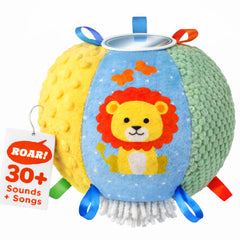 Move2Play interactive toy roll sensors respond to rolling for engaging play.