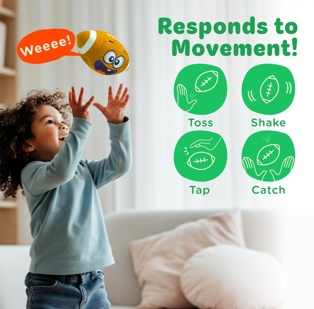 Move2Play musical sounds showcase fun encouragement during playtime and learning.