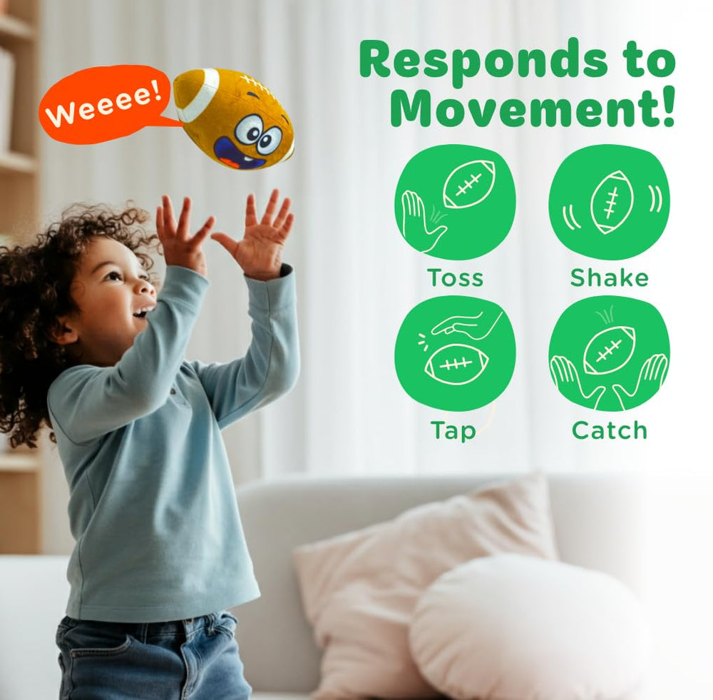 Move2Play musical sounds showcase fun encouragement during playtime and learning.