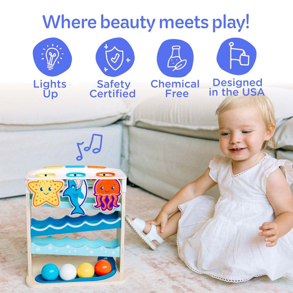 Move2Play Ocean Friends use high-quality, kid-safe materials for durable play