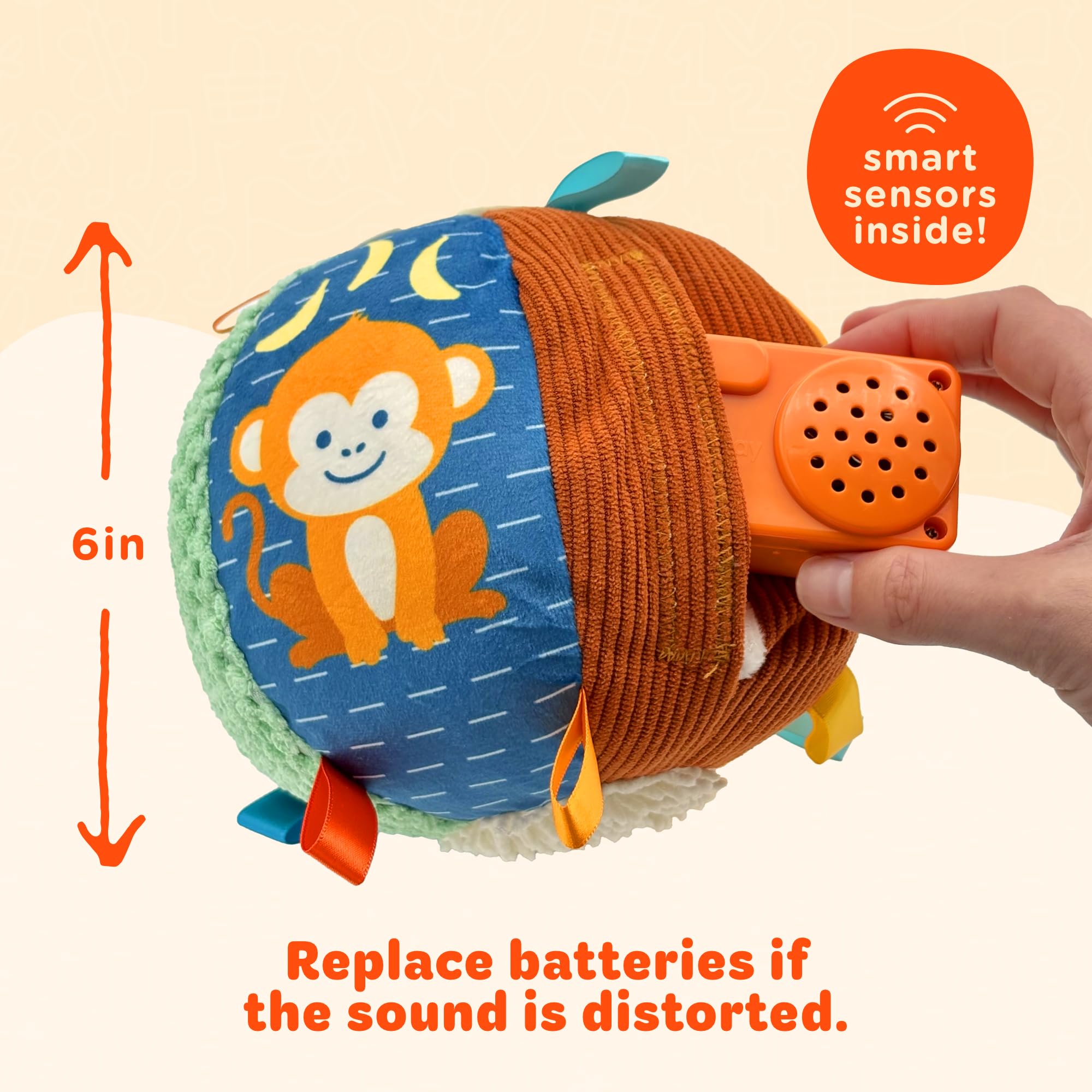 Move2Play soft-safe materials offer cozy, cuddle-friendly play for infants.