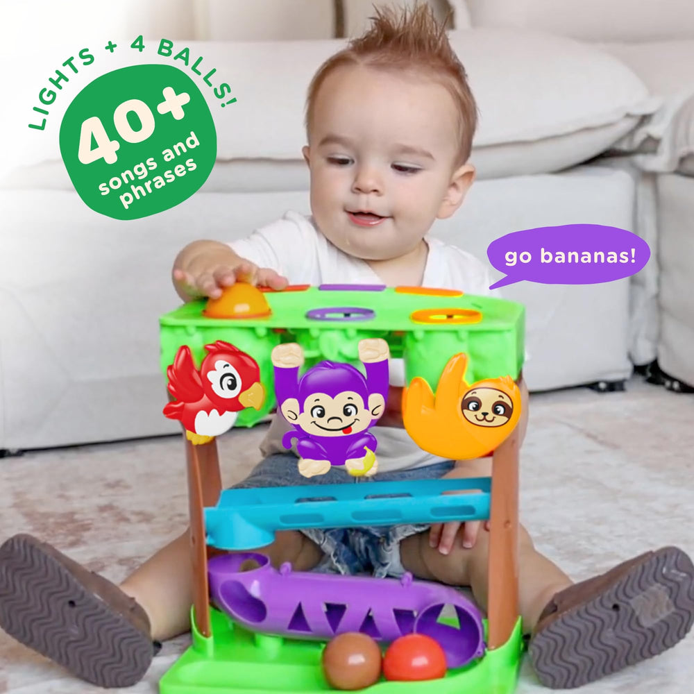 Move2Play Three Wild Friends voices and lights invite playful exploration.