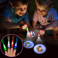 MOVINPE classroom exchange setup with bright glow and cards