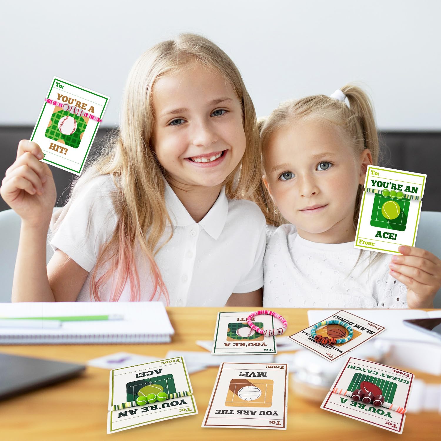 MOVINPE durable cords and colorful charms withstand daily wear.