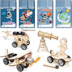 MOVINPE space-themed STEM kit cards boost classroom learning and friendship.