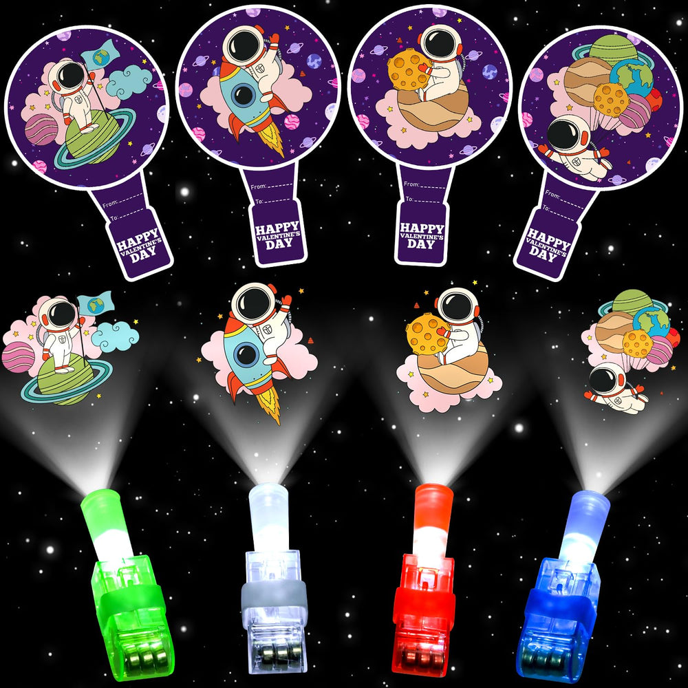 MOVINPE valentines finger lights 28-pack ready for classroom gift exchanges
