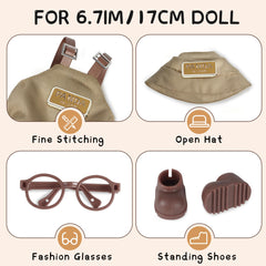 MOVOLIVI bib overalls provide a cute, snug fit for easy dressing.