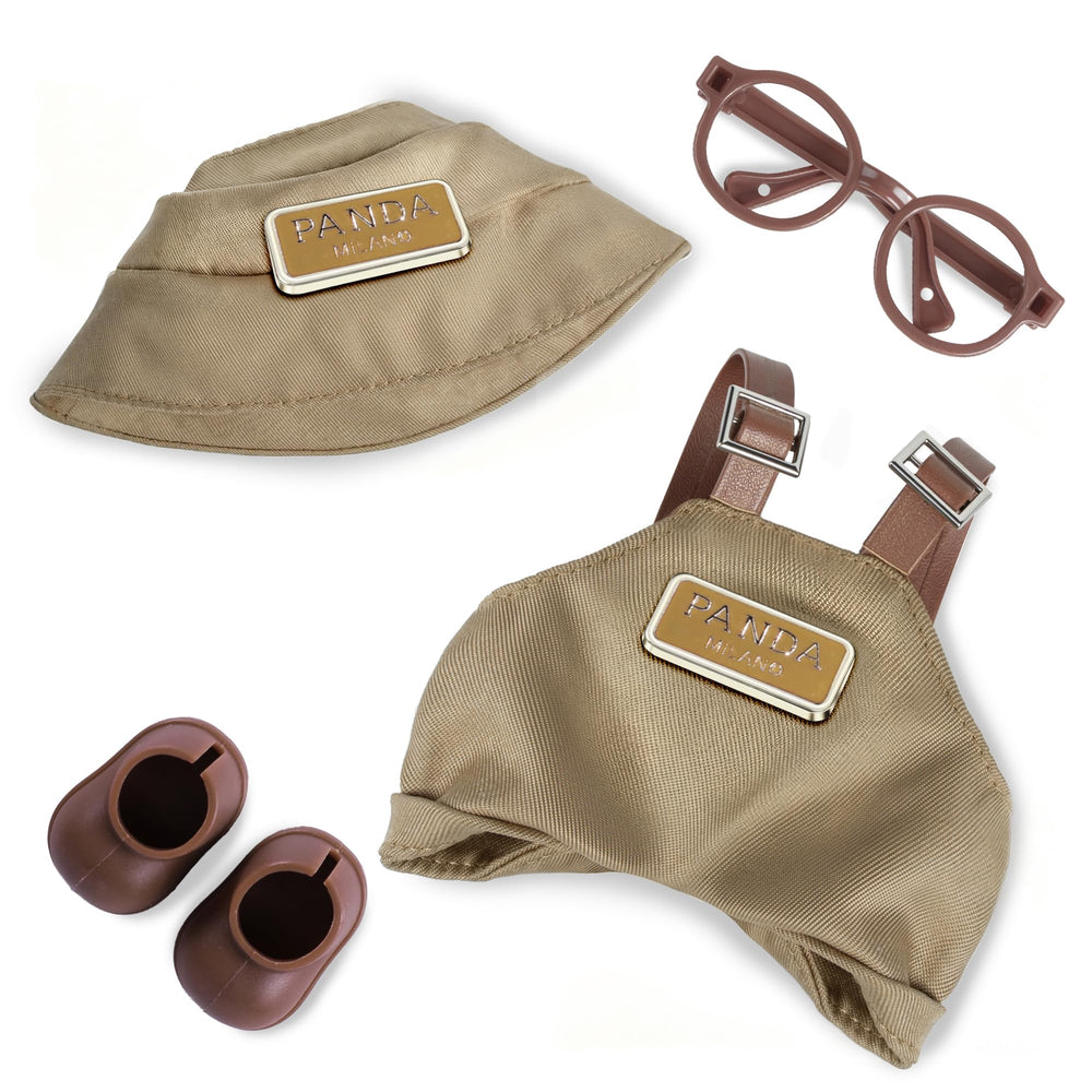 MOVOLIVI 6.7in doll hat adds stylish finishing touch for 17 cm dolls.