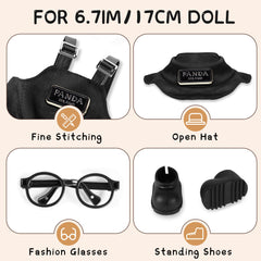 MOVOLIVI bib overalls provide adorable detail for display pieces and scenes