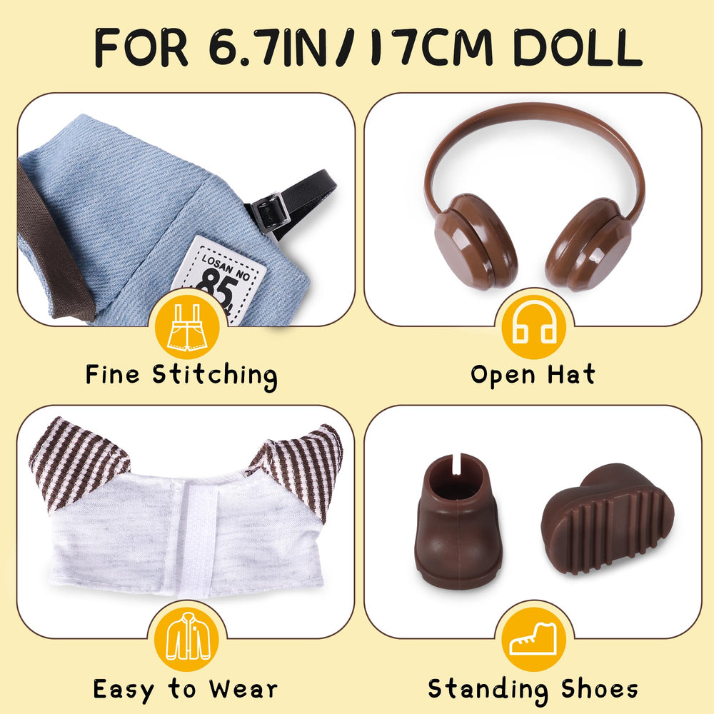 MOVOLIVI 6.7in bib overalls with durable stitches for display-worthy outfits.