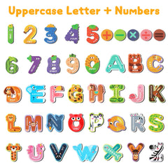MOWPOG easy-grip 2.5-inch letters designed for little hands.