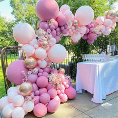 MOXMAY easy inflation and setup enable quick photo-ready balloon arches