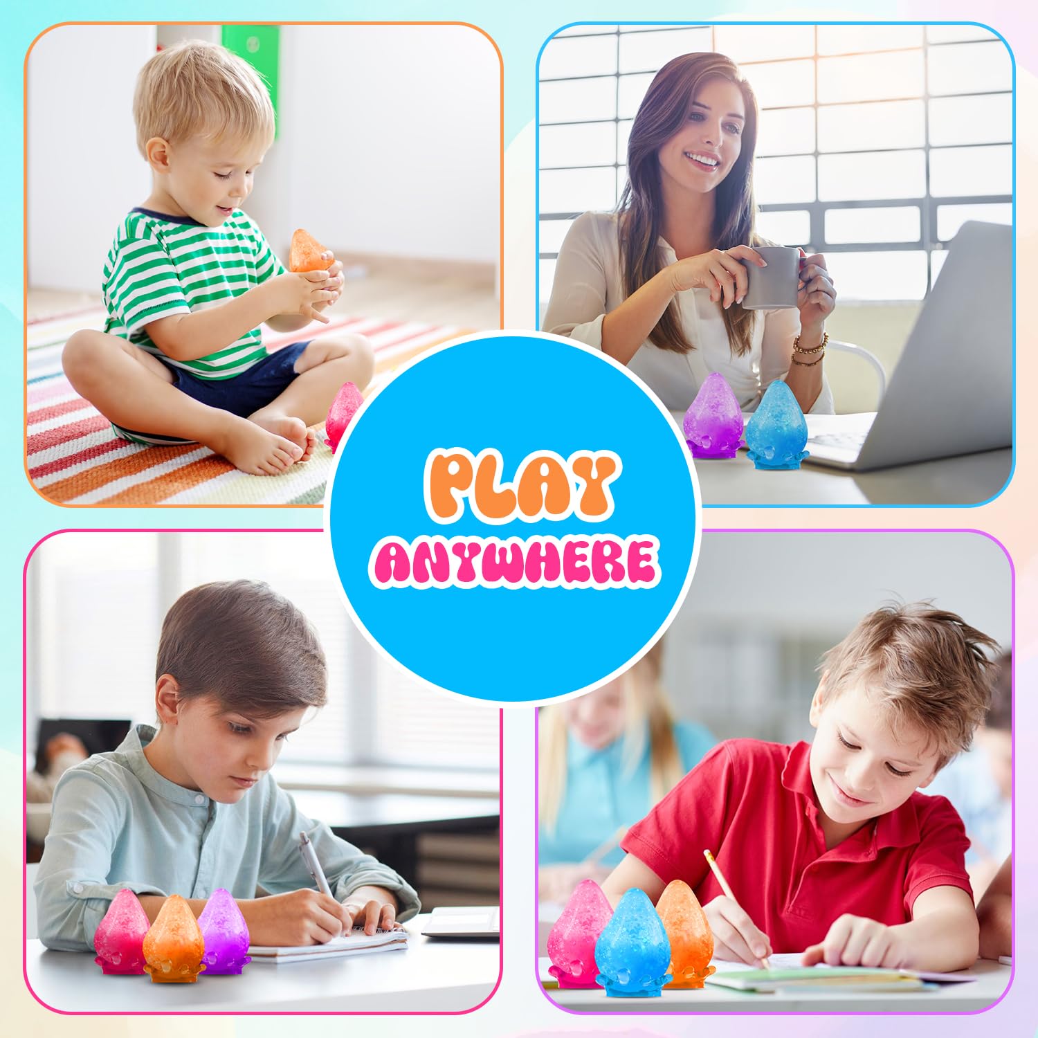 MoZkkiz Dream Squishy Drop party favor, ideal for celebrations