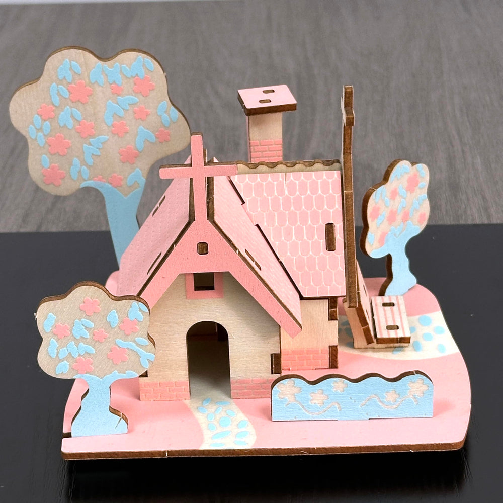 MPIUET laser-cut parts easily detach from the board for quick start.