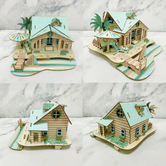 MPIUET miniature-house assembly in progress offers a satisfying build experience.