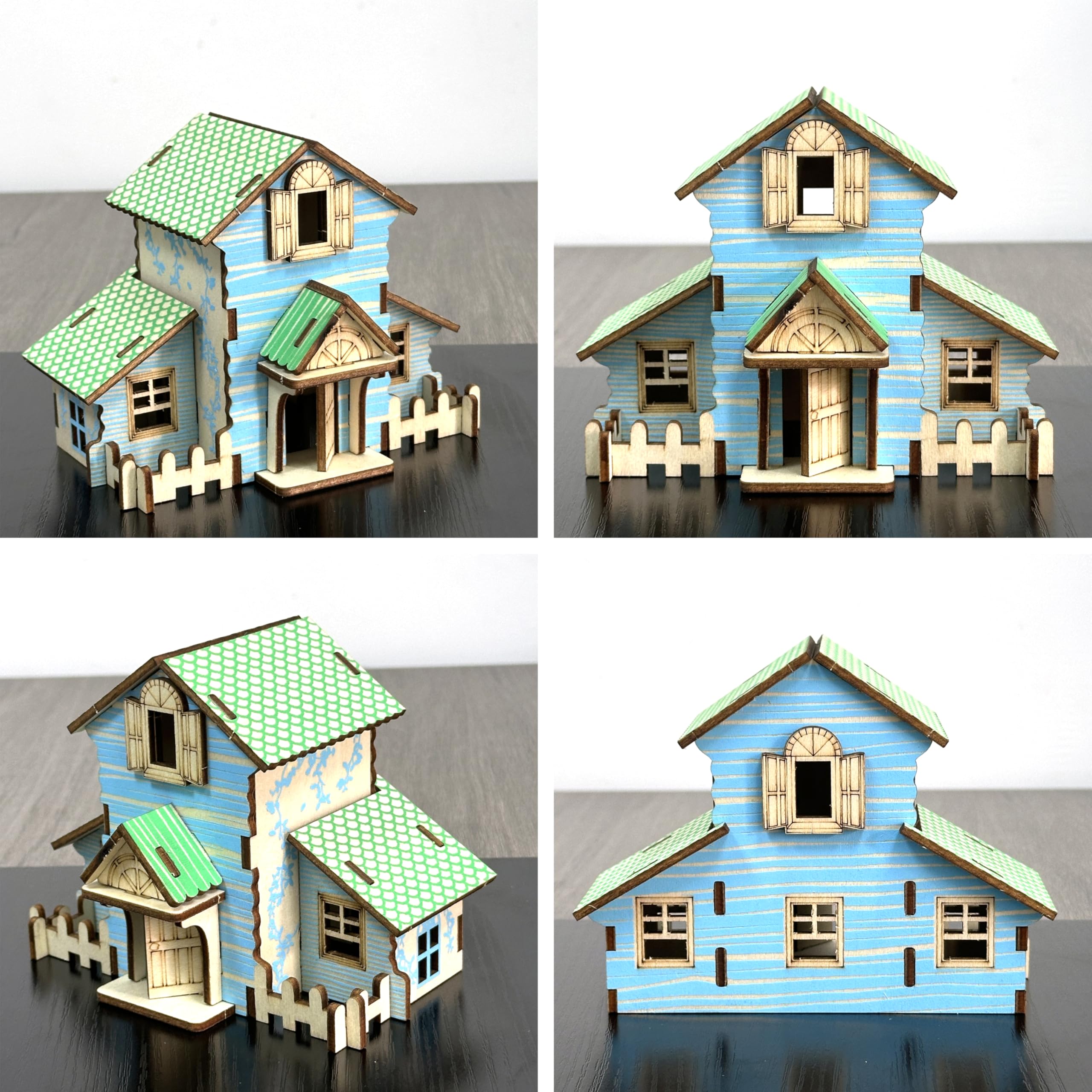 MPIUET wooden puzzle ready to display once completed.